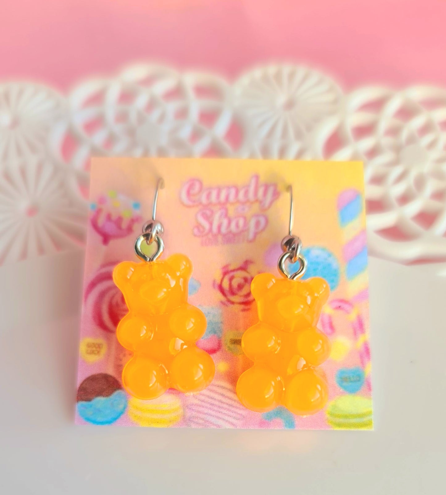 Orecchini orsetti gommosi