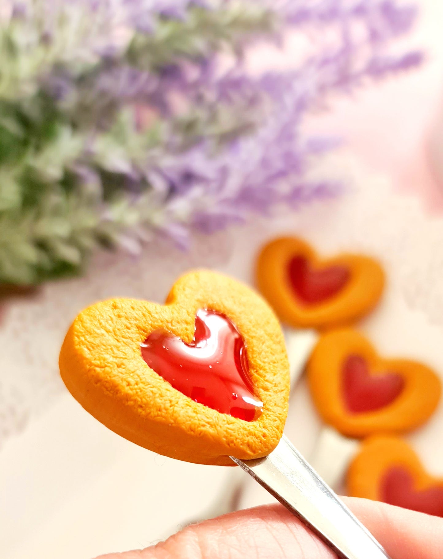 Cucchiaini con finti pasticcini