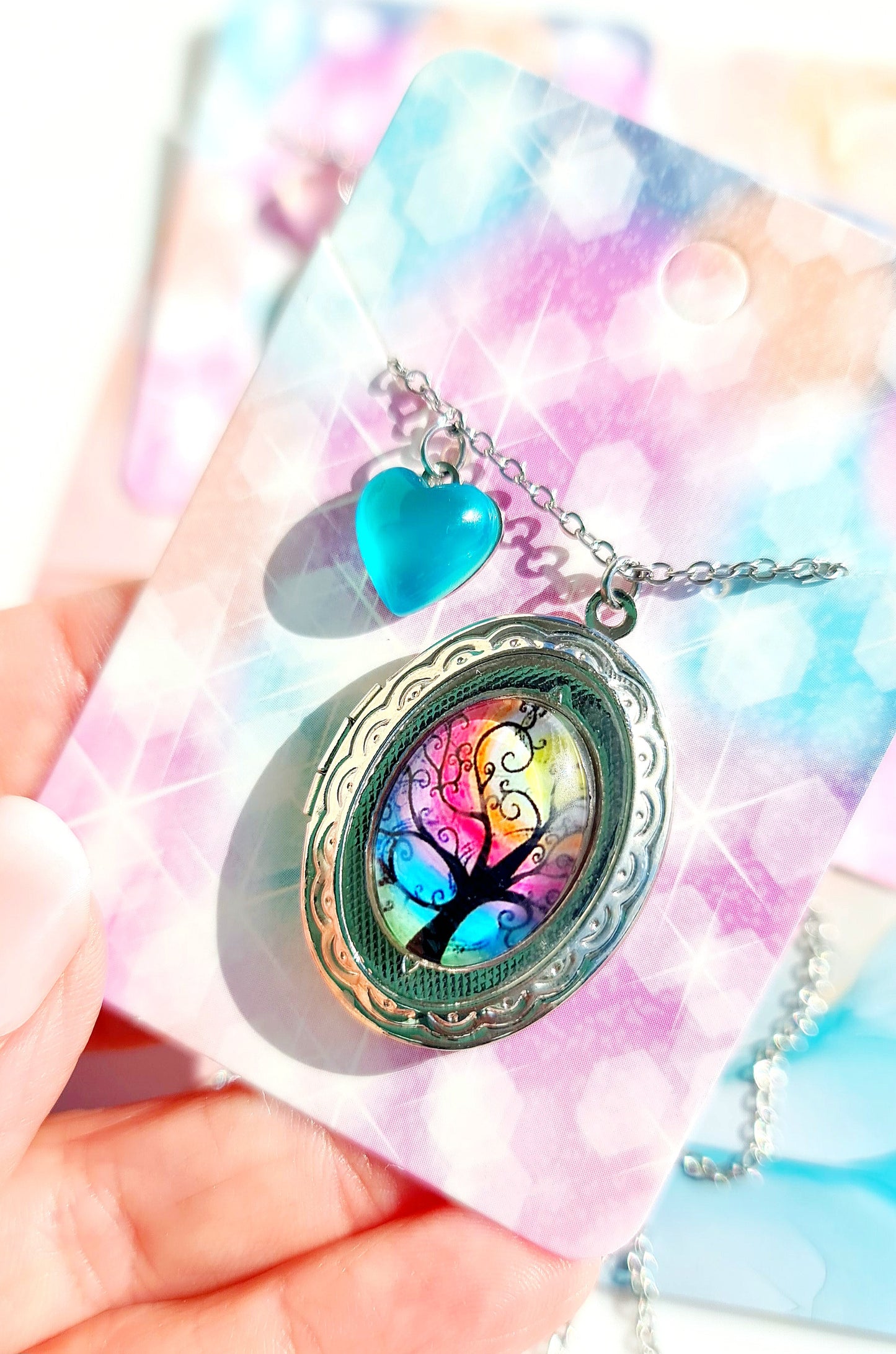 Collana portafoto albero della vita 2