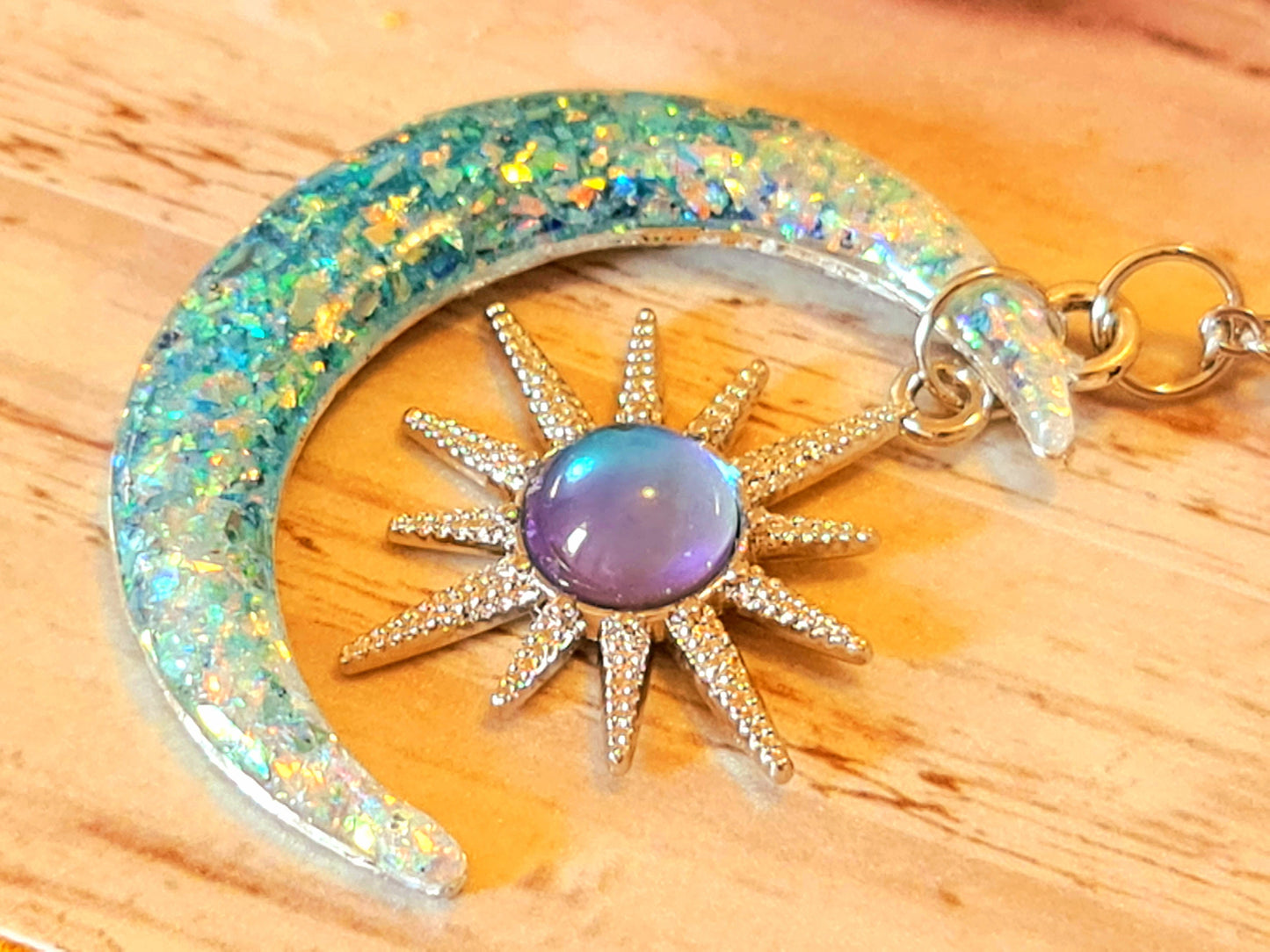 Collana LUNA azzurra
