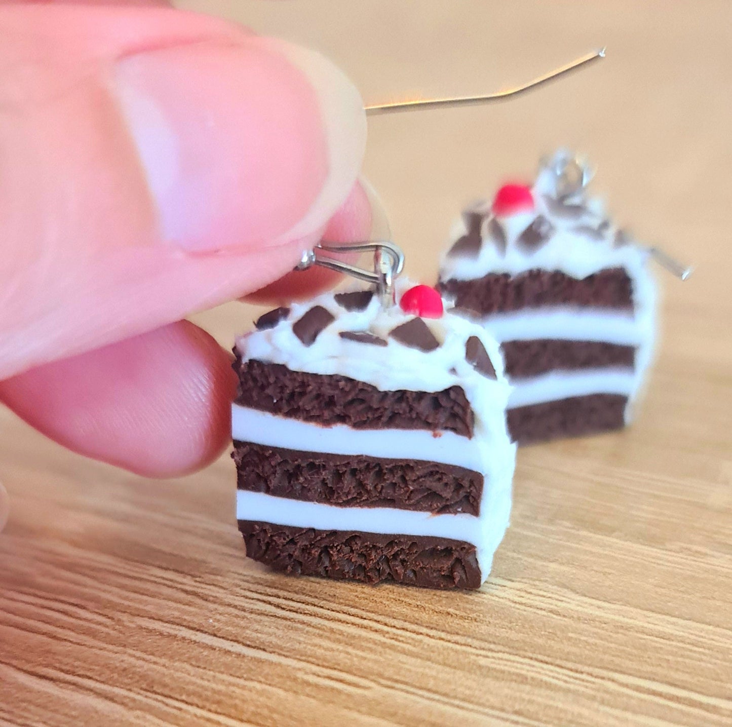 Orecchini torta foresta nera