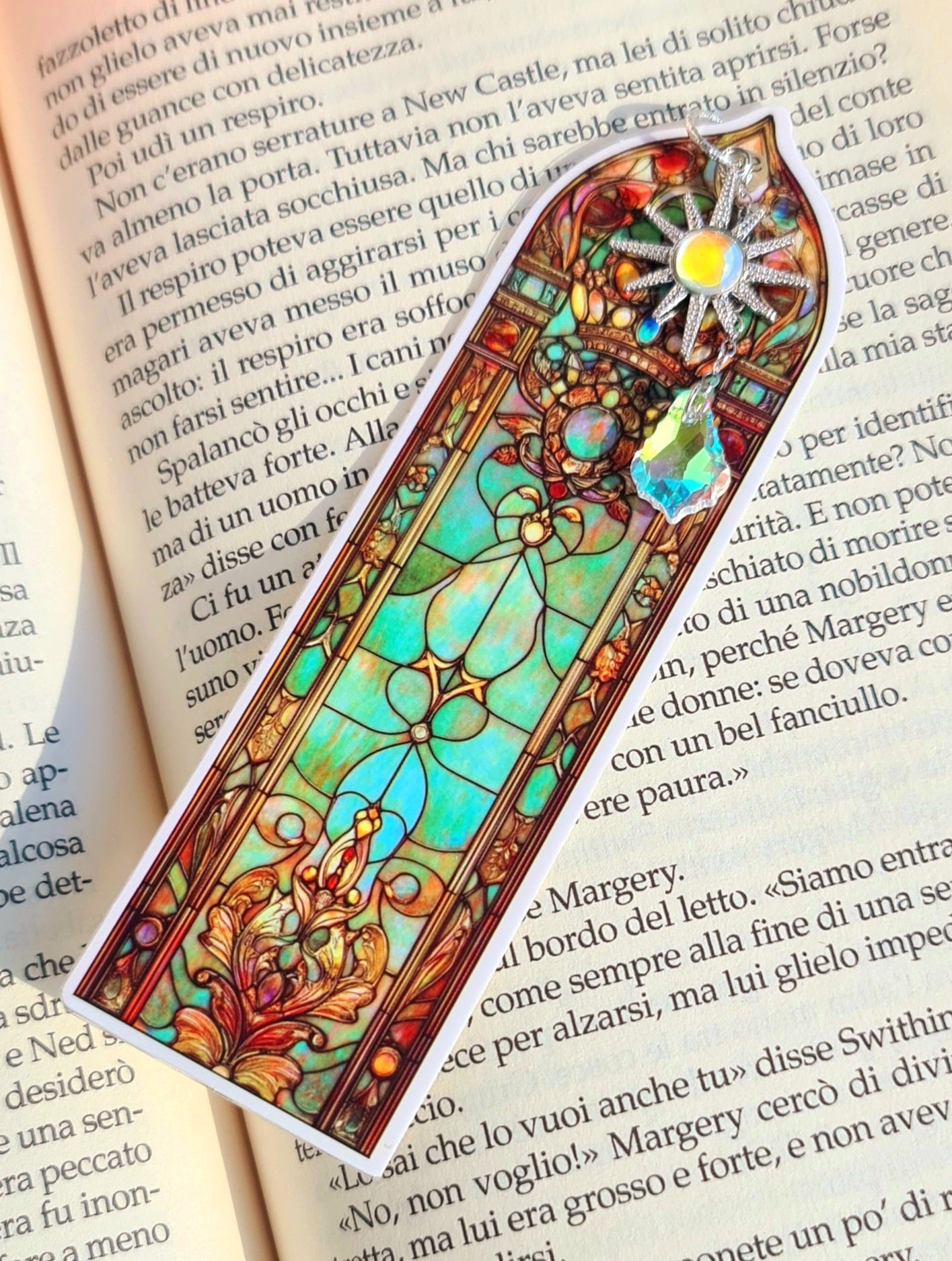 Segnalibri con vetrate stile liberty (stile 2)