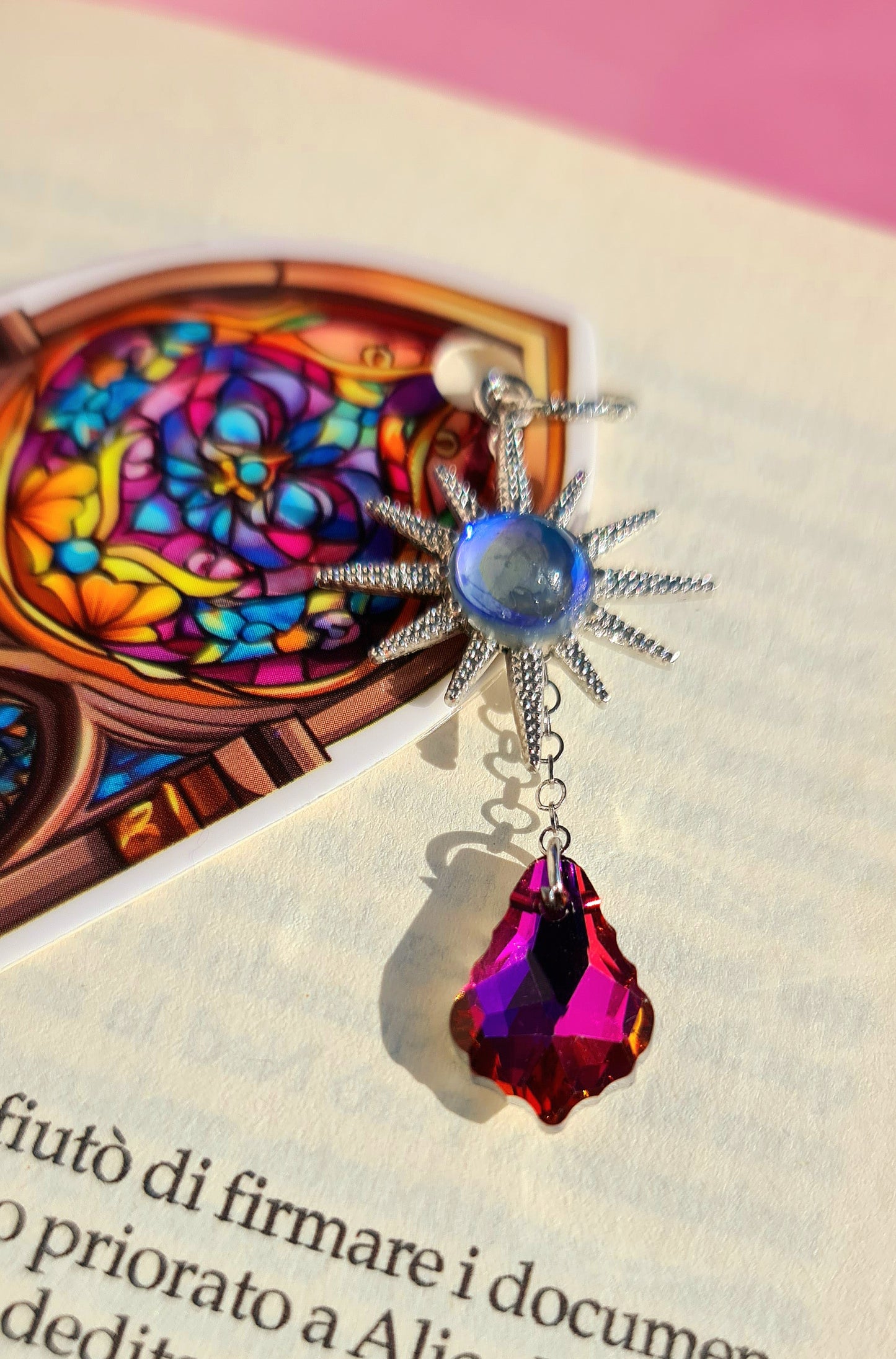 Segnalibri con vetrate stile liberty (stile 3)