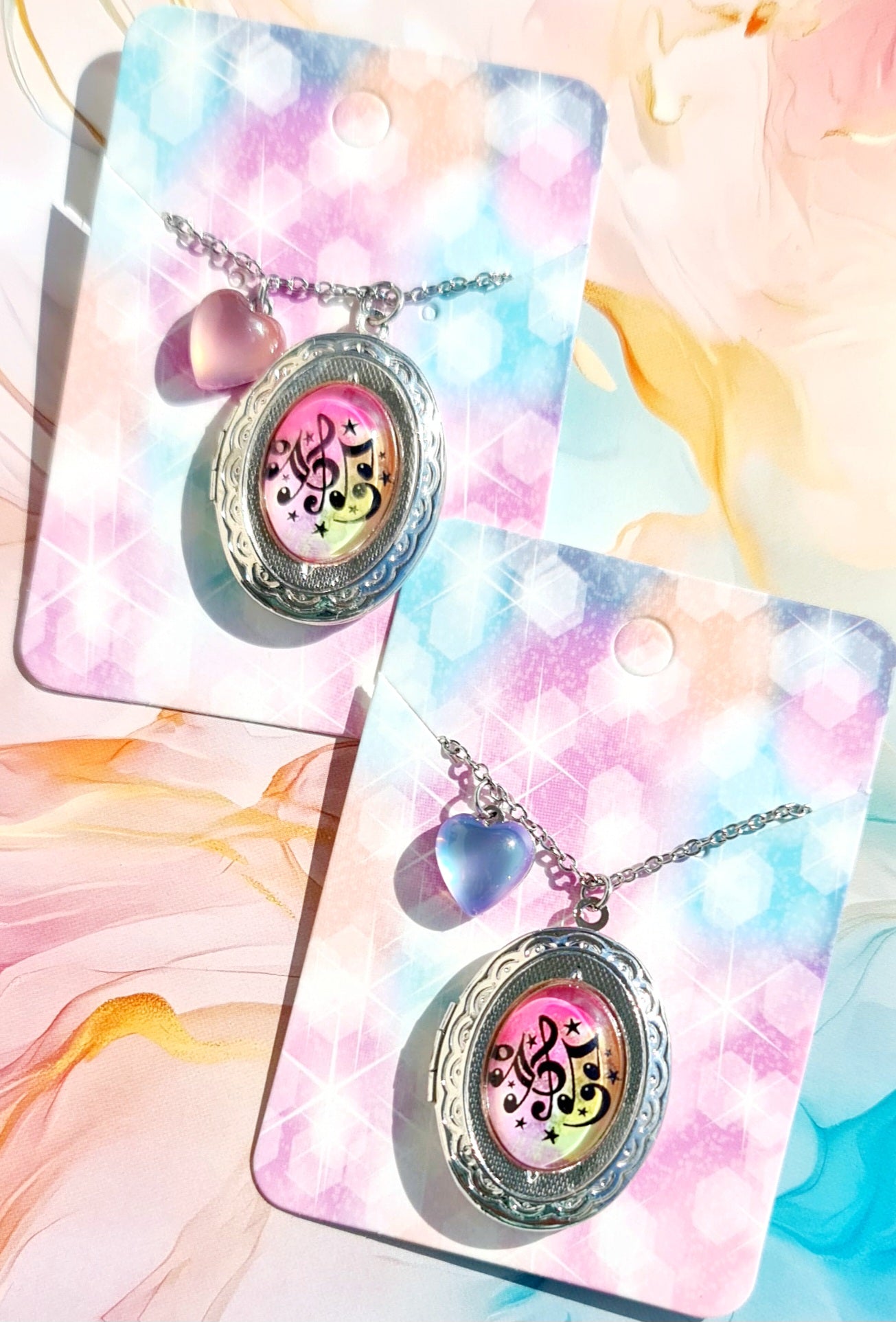 Collana portafoto musica