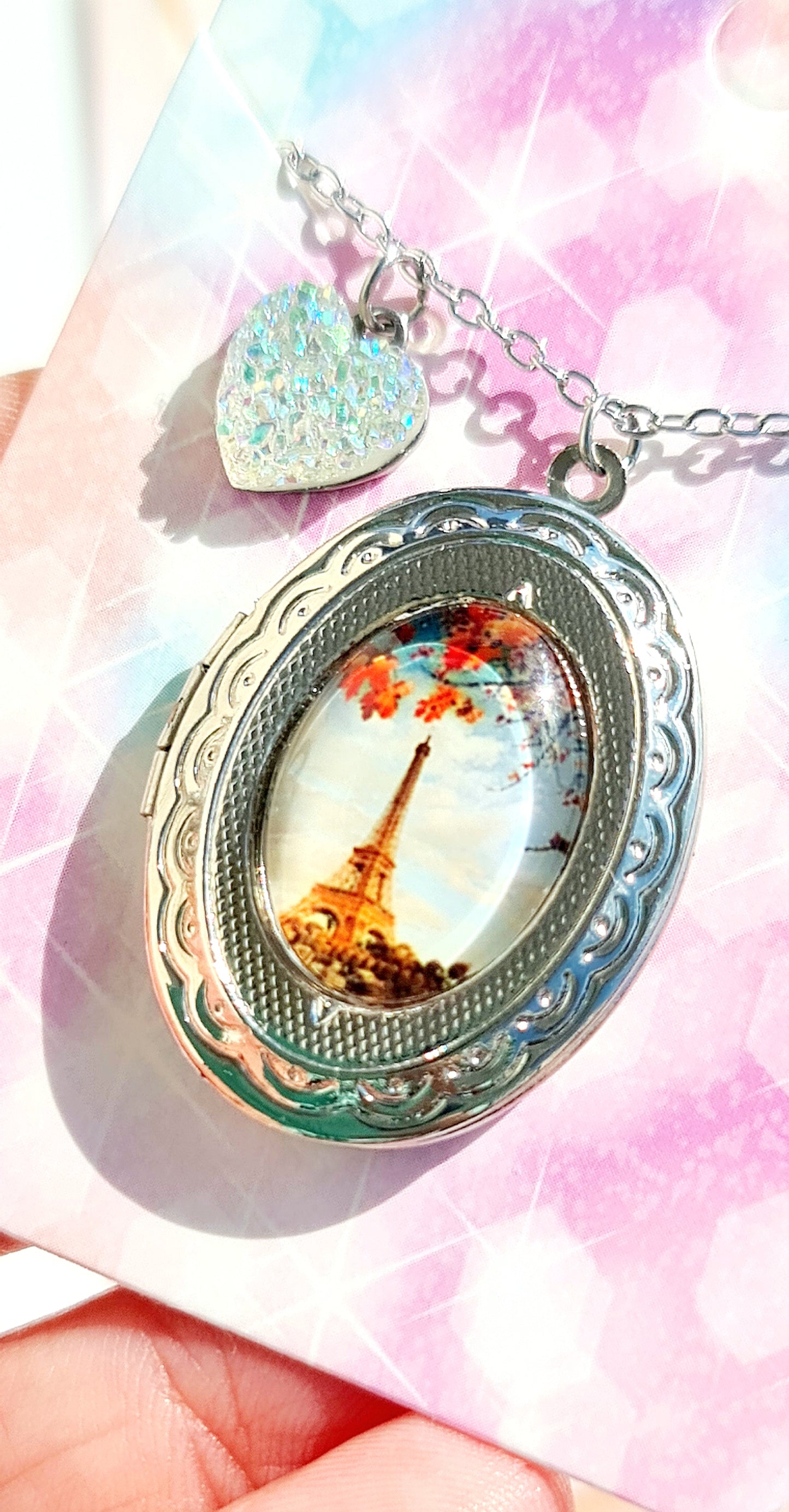 Collana portafoto torre Eiffel