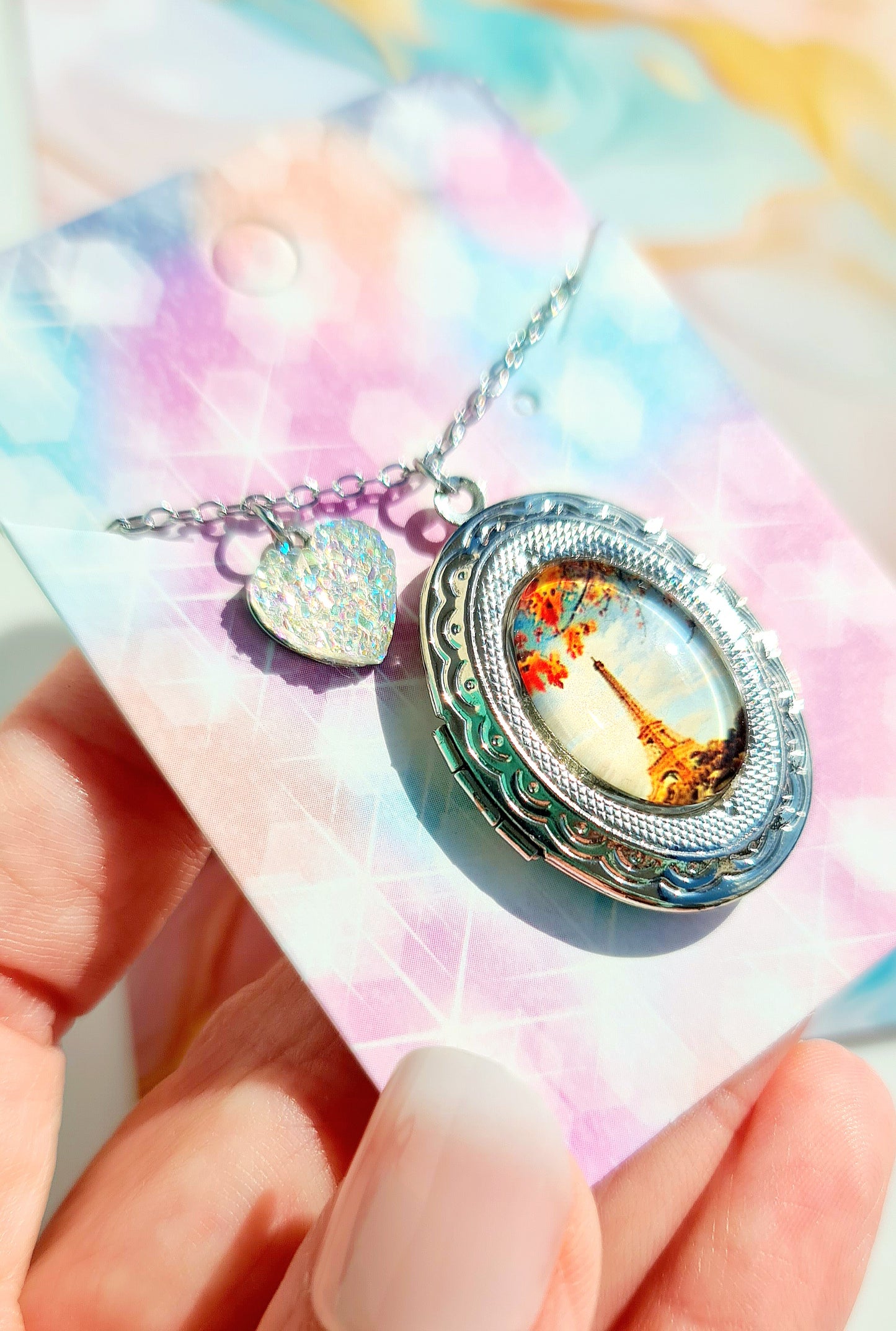 Collana portafoto torre Eiffel