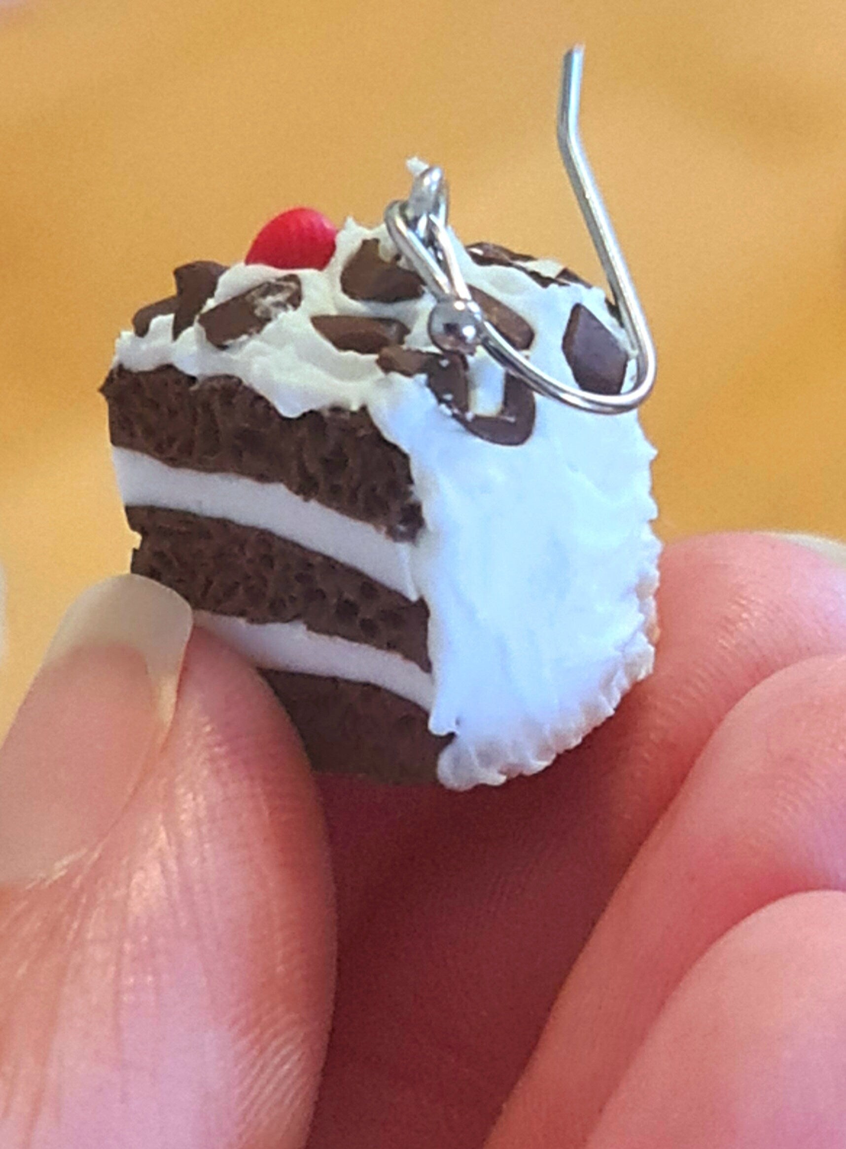 Orecchini torta foresta nera