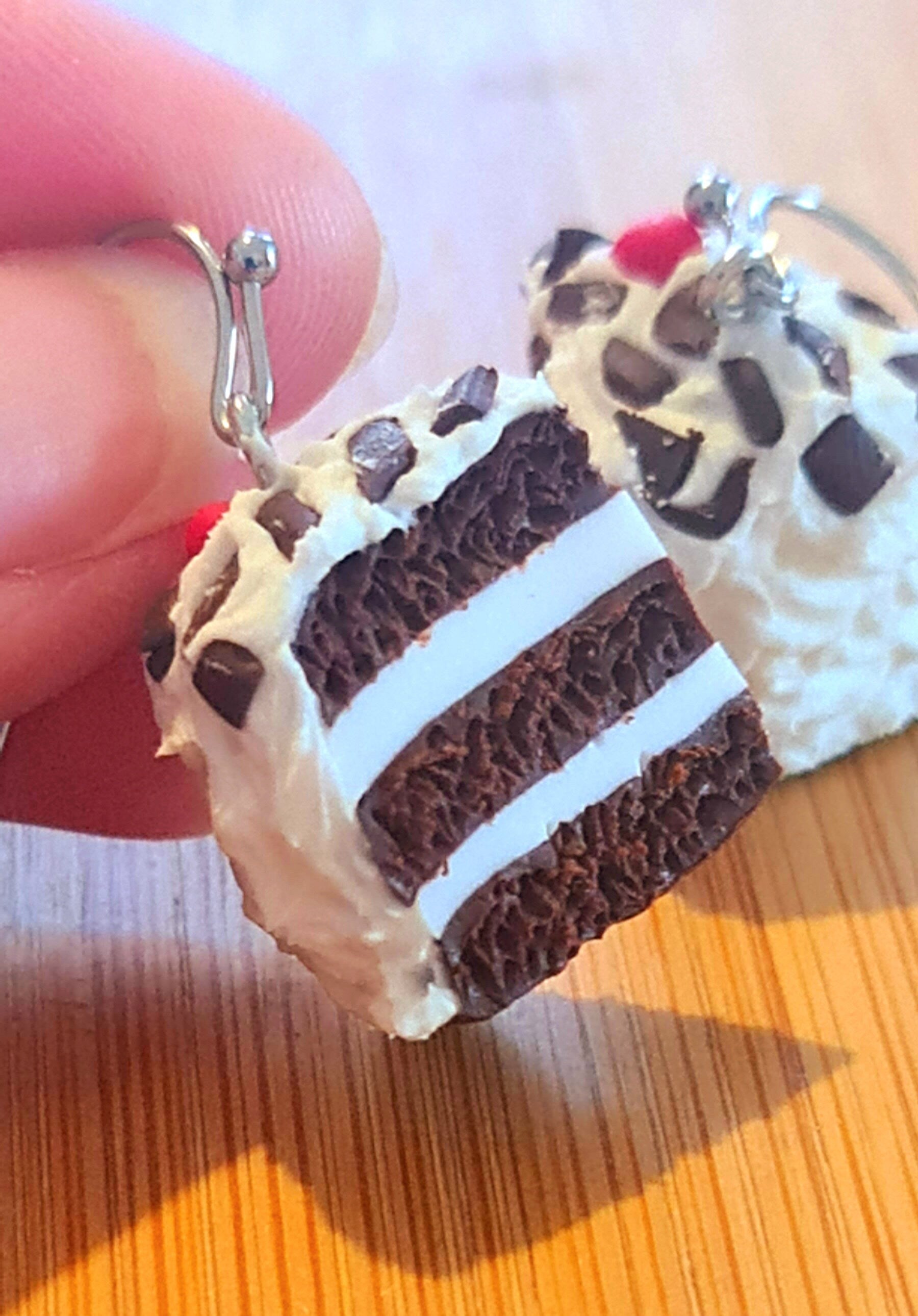 Orecchini torta foresta nera