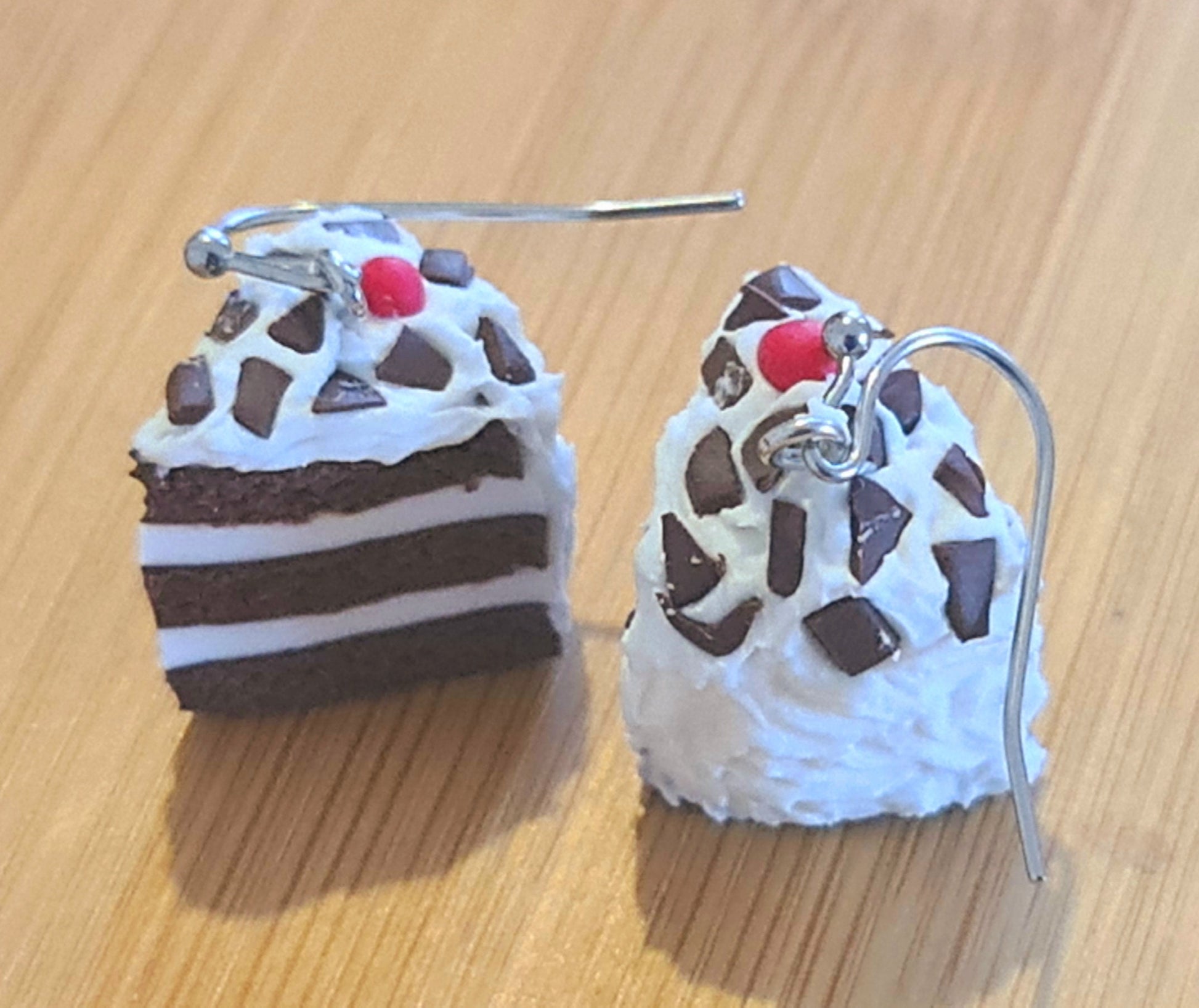 Orecchini torta foresta nera