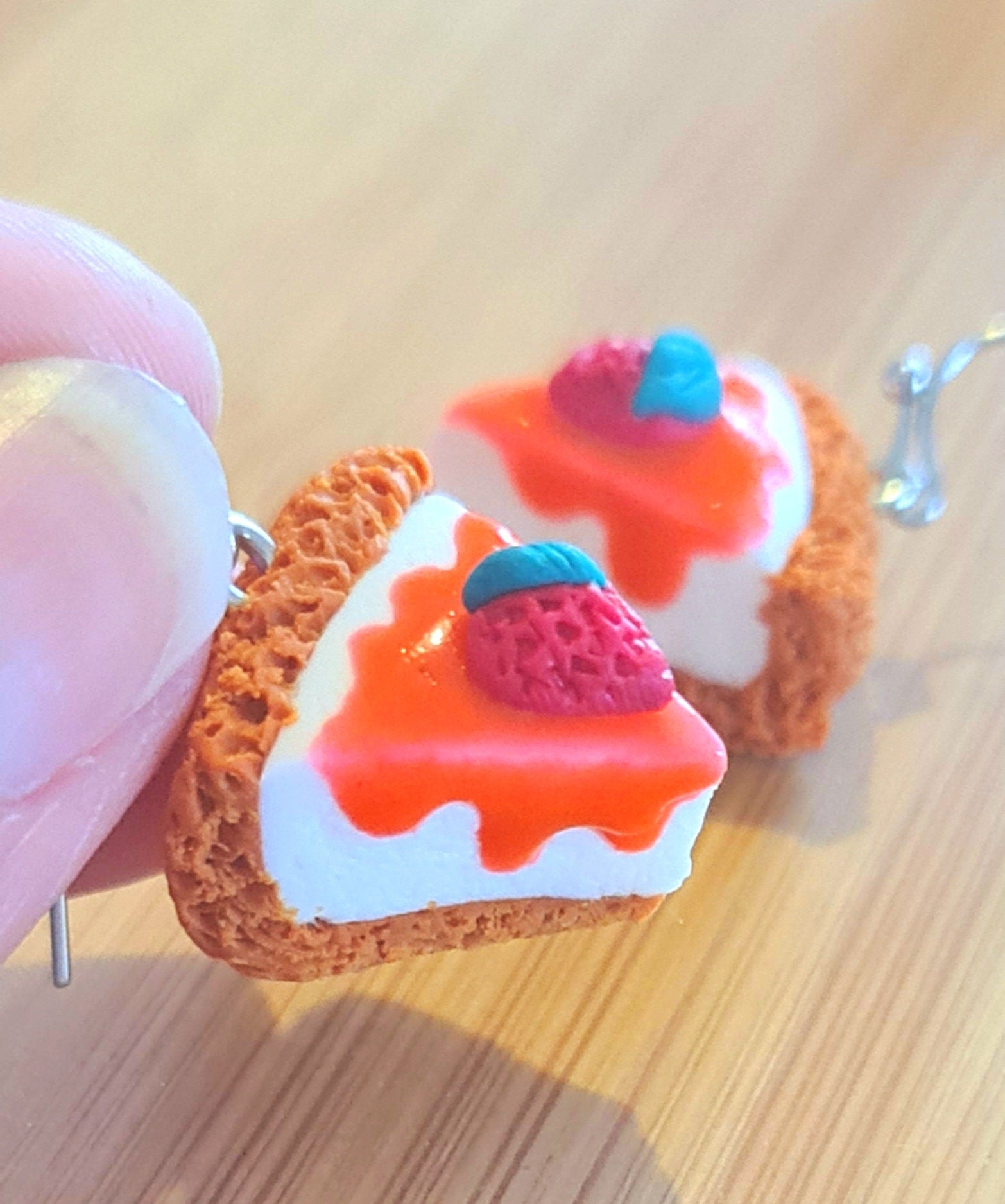 Orecchini cheesecake