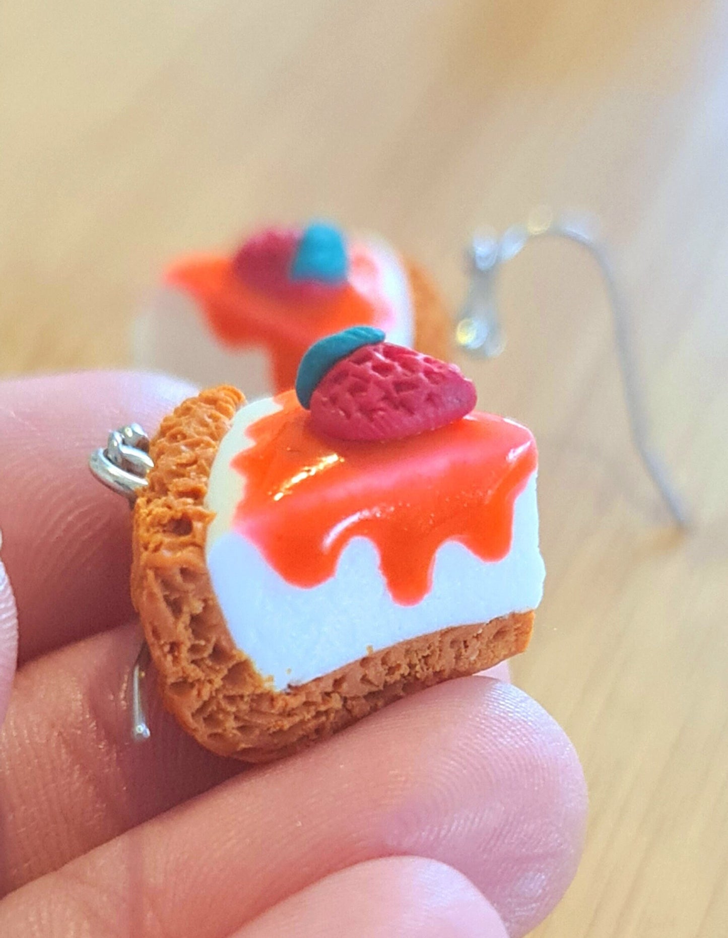 Orecchini cheesecake