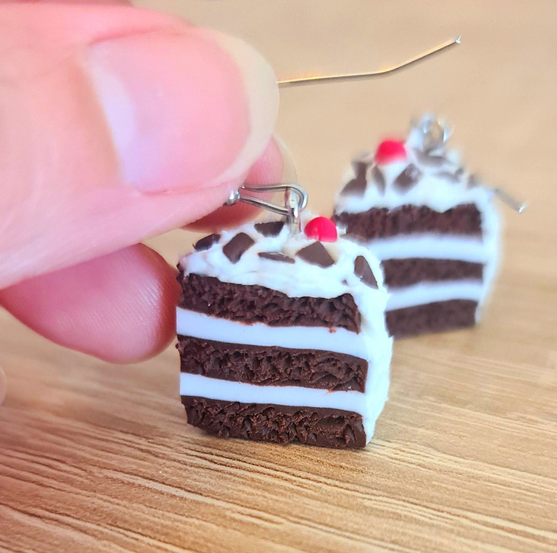 Orecchini torta foresta nera