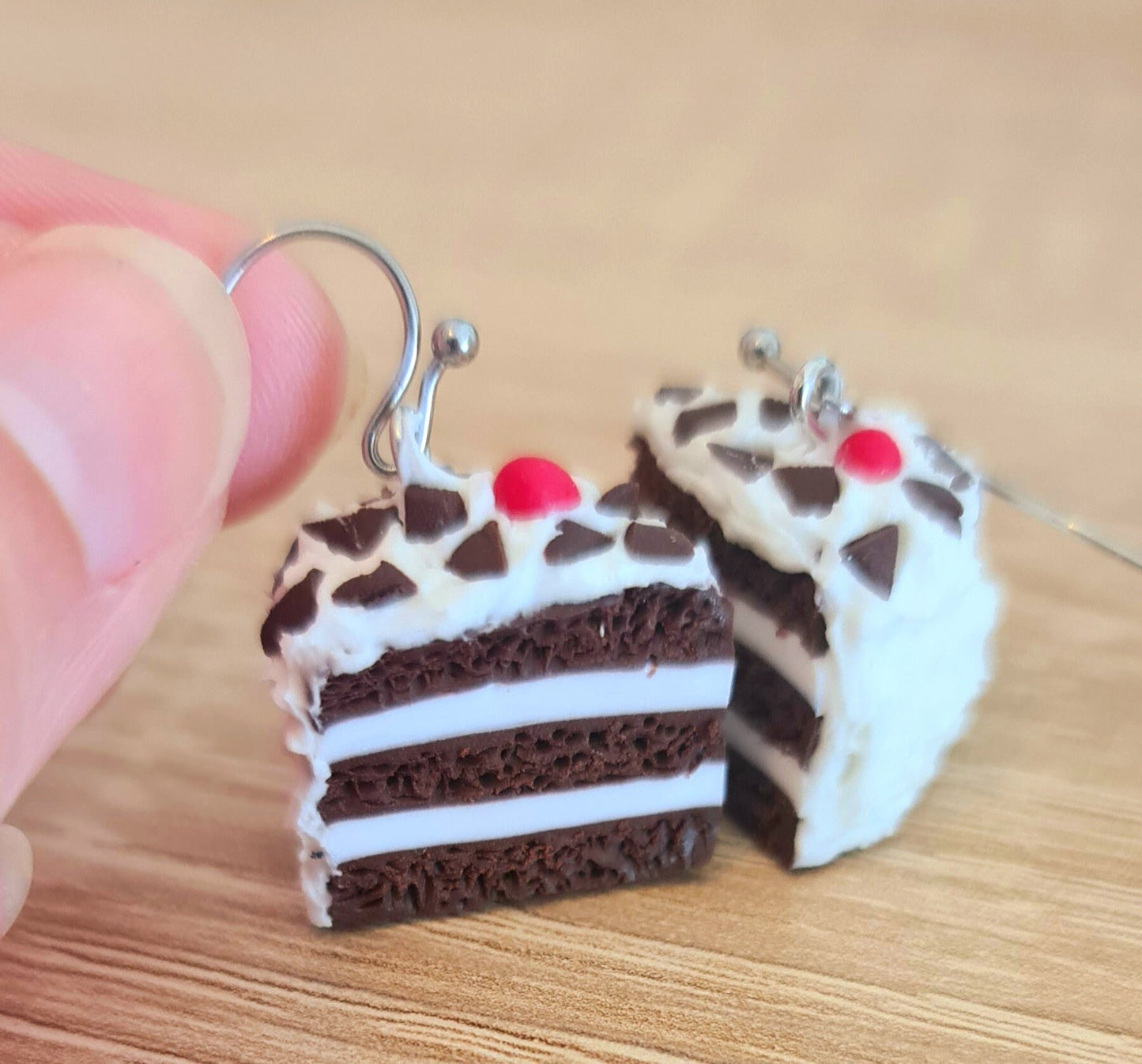 Orecchini torta foresta nera