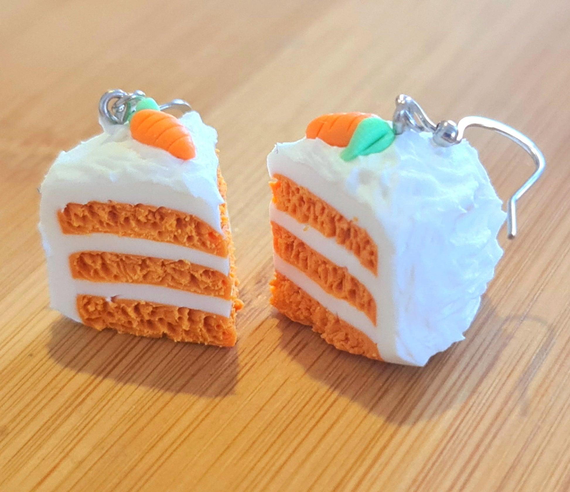 Orecchini torta di carote